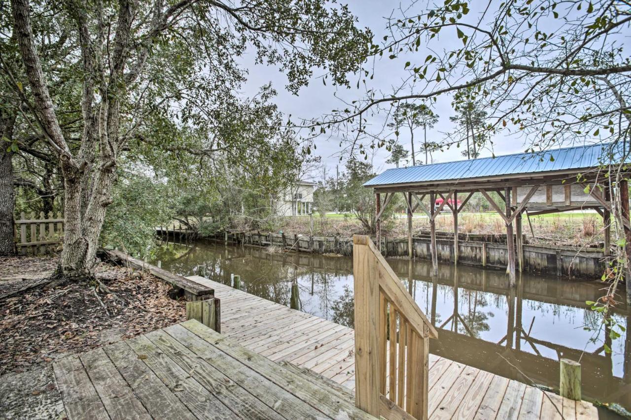 Waterfront Bay St Louis Beach House With Deck! Bay St. Louis Exterior foto