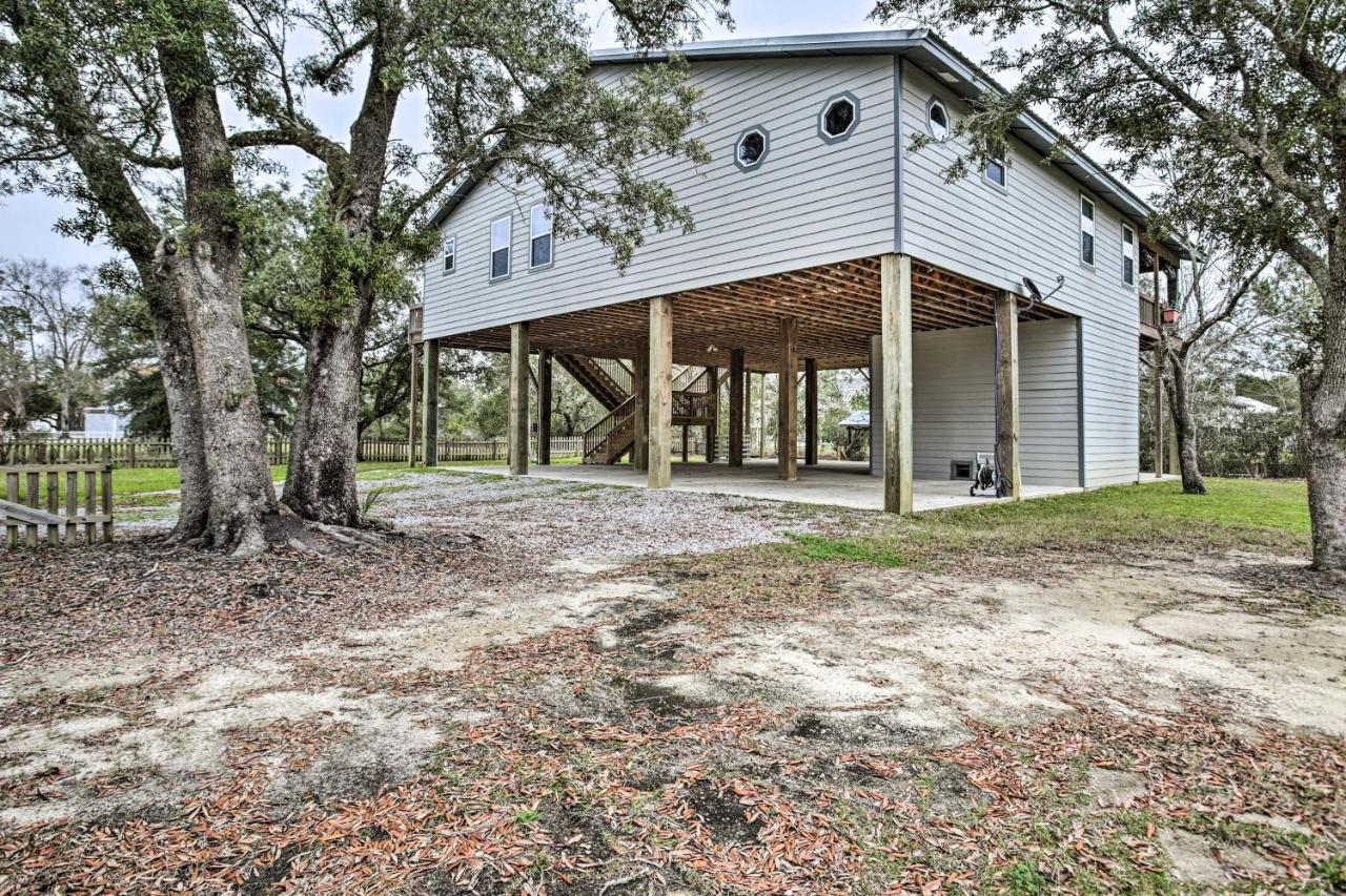 Waterfront Bay St Louis Beach House With Deck! Bay St. Louis Exterior foto